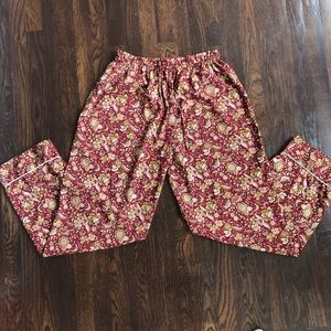 Fun Patterned Vintage Flowy Pants